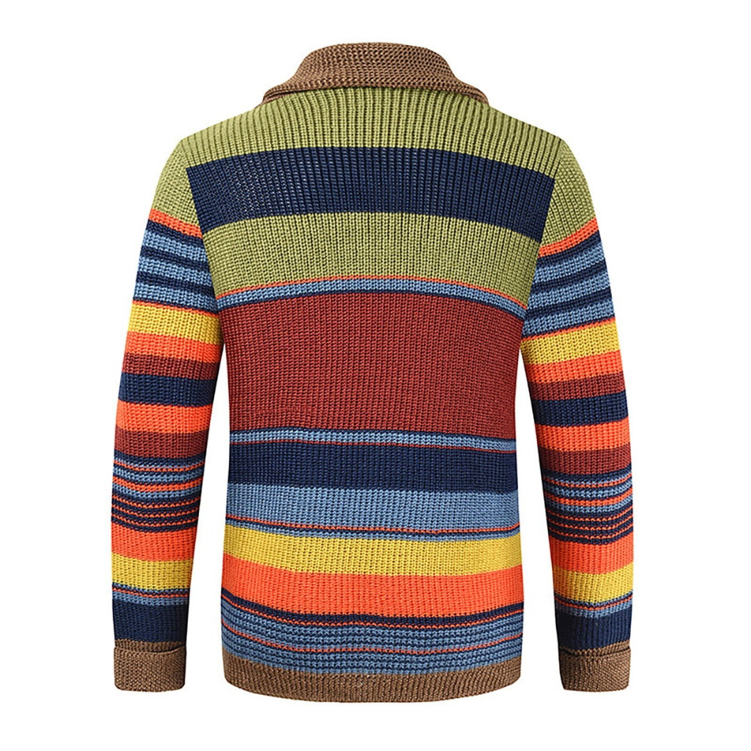Gerhard™ | Premium Farbiger und Bequemer Woll-Cardigan für Jede Gelegenheit