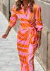Tonya | Feminines Wickelkleid mit stilvollem Muster