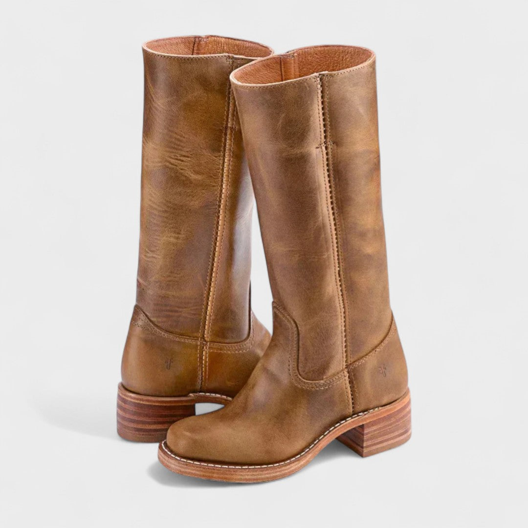 Macrish | Klassische Cowboy-Stiefel