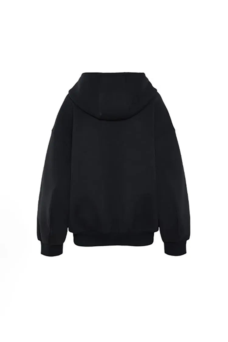 Malena | Oversized-Hoodie mit Reißverschluss