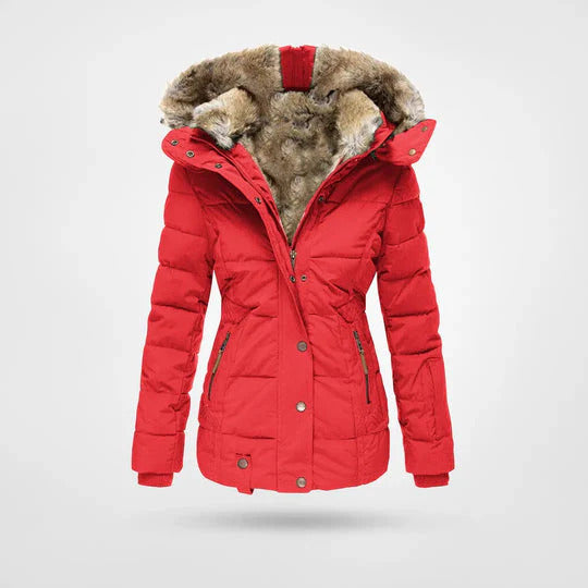 Nassie | Winterjacke mit Fellkragen
