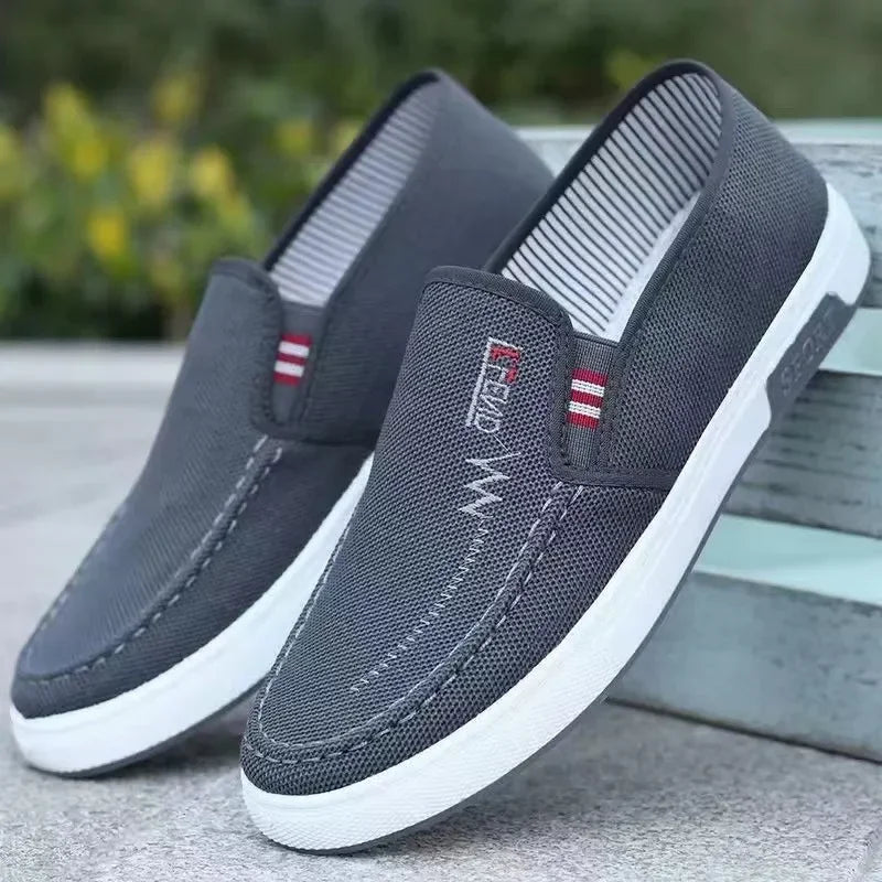 Kristo | Urban Canvas Schuhe mit gestreiftem Innenfutter