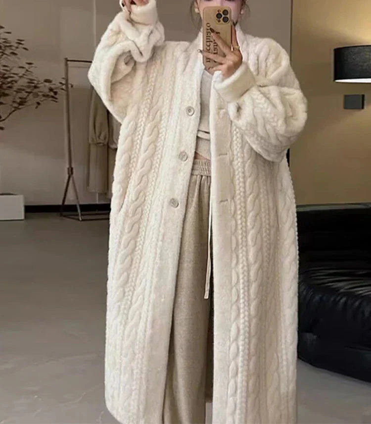 Kendra | Luxuriöse Eco-Kunstpelzmantel