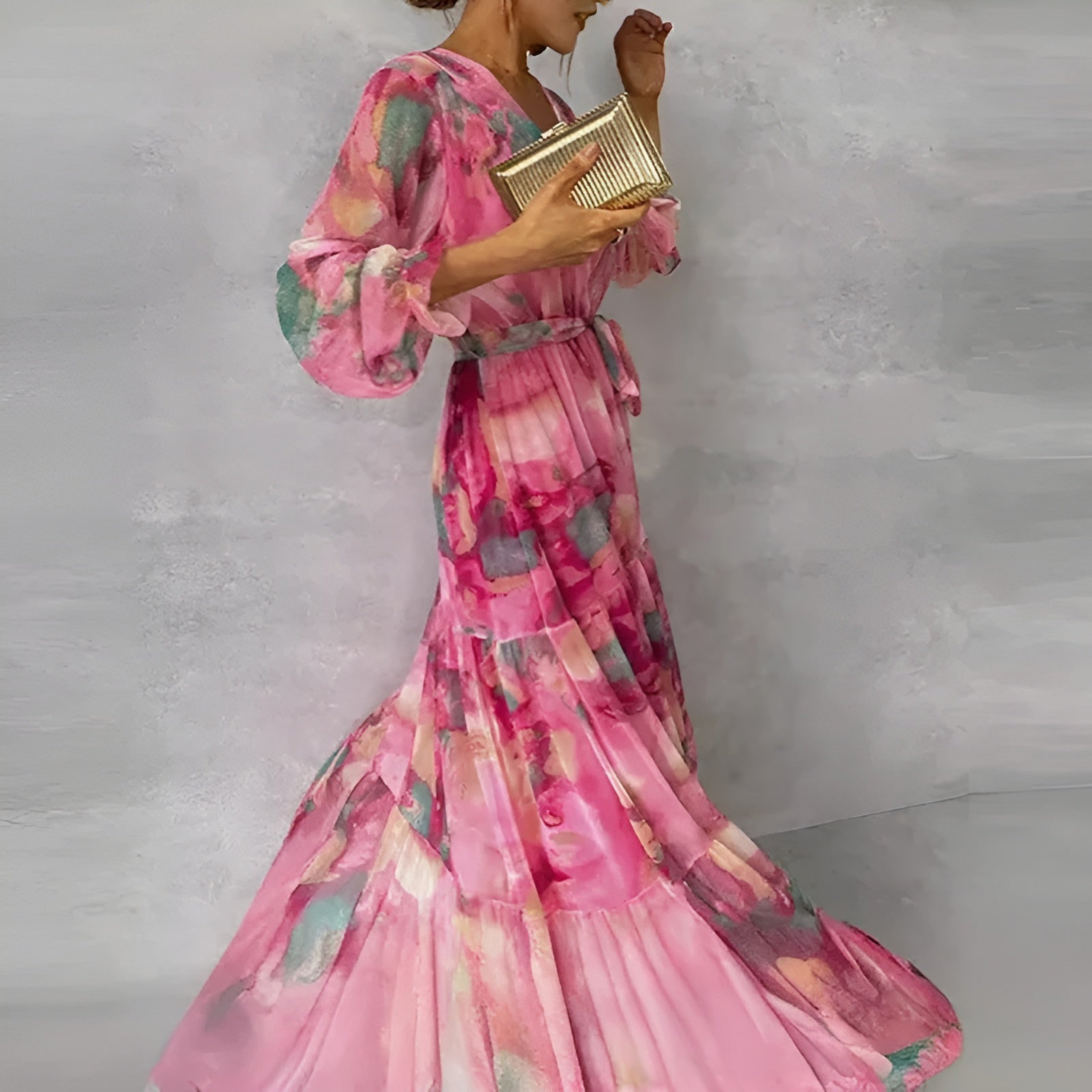 Farly | Elegantes Sommerkleid mit Falten