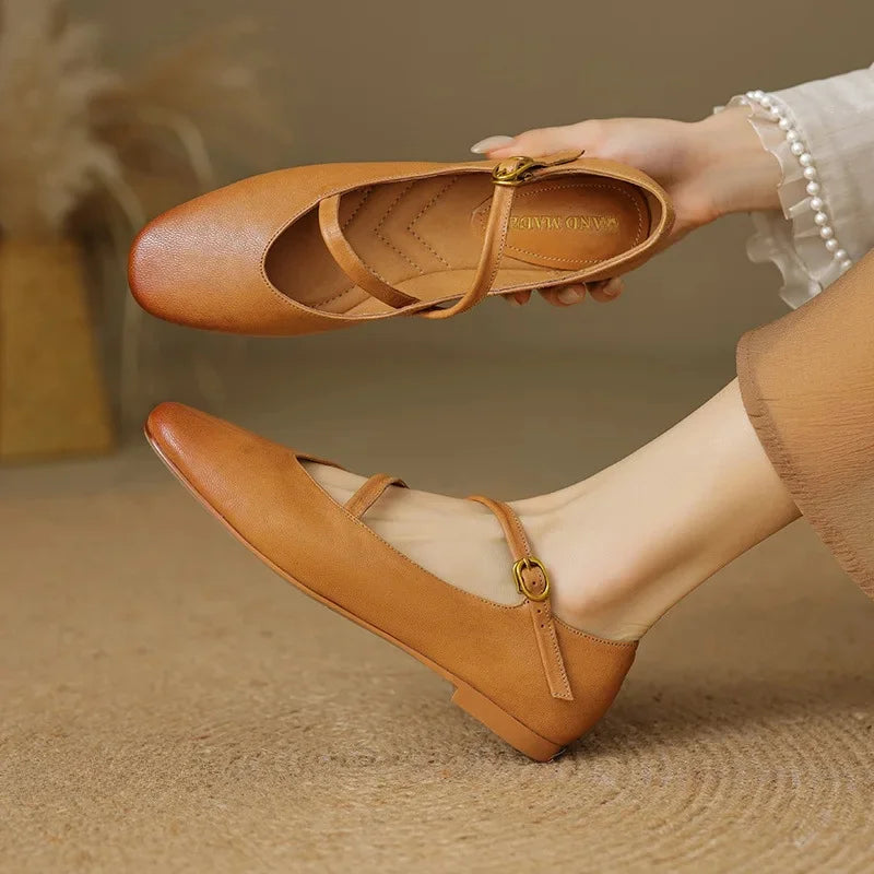 Ellie | Klassische Damenschuhe aus Leder