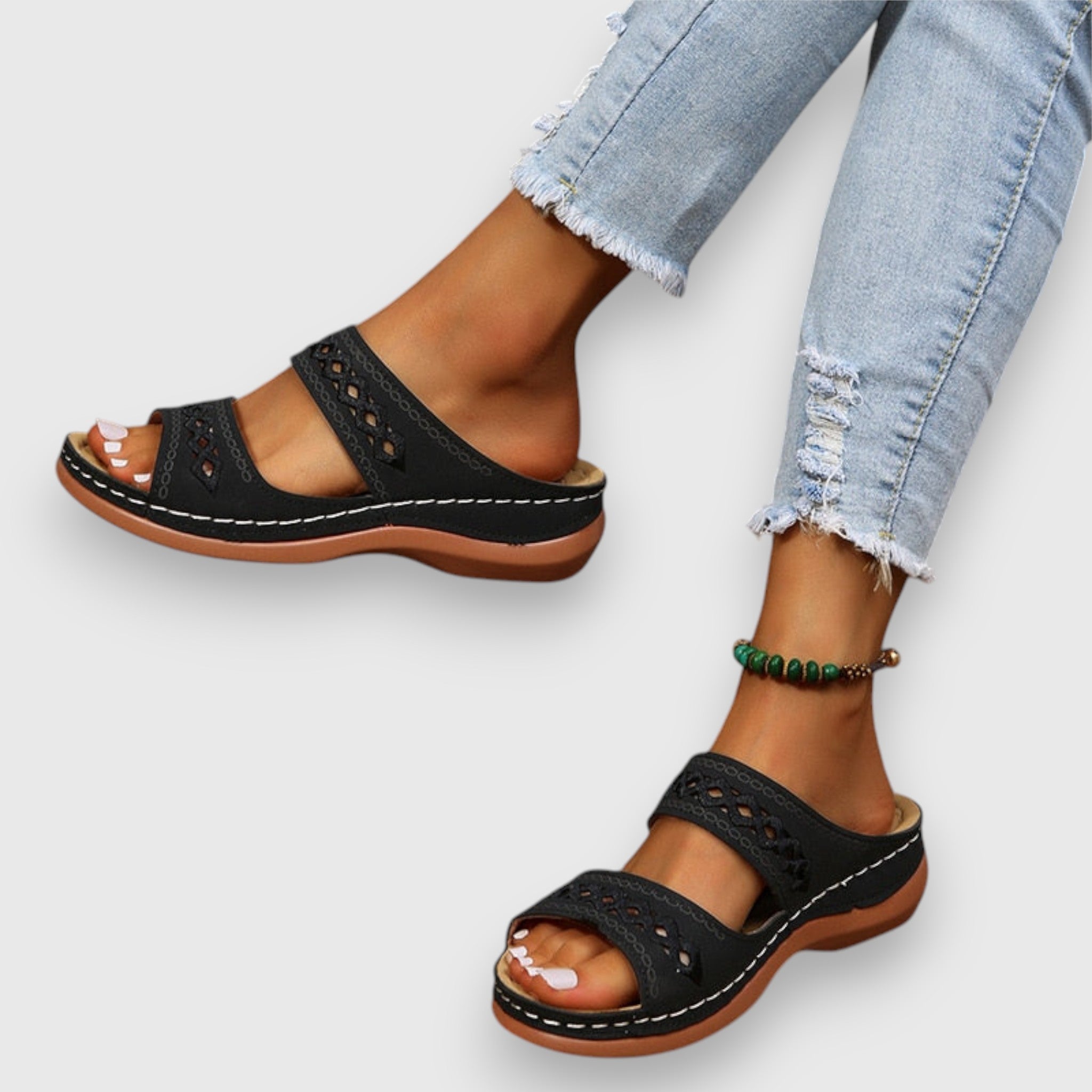 Penelope | Bequeme orthopädische Sandalen für Damen