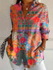 Nika | Bunte Bluse mit verspieltem Print