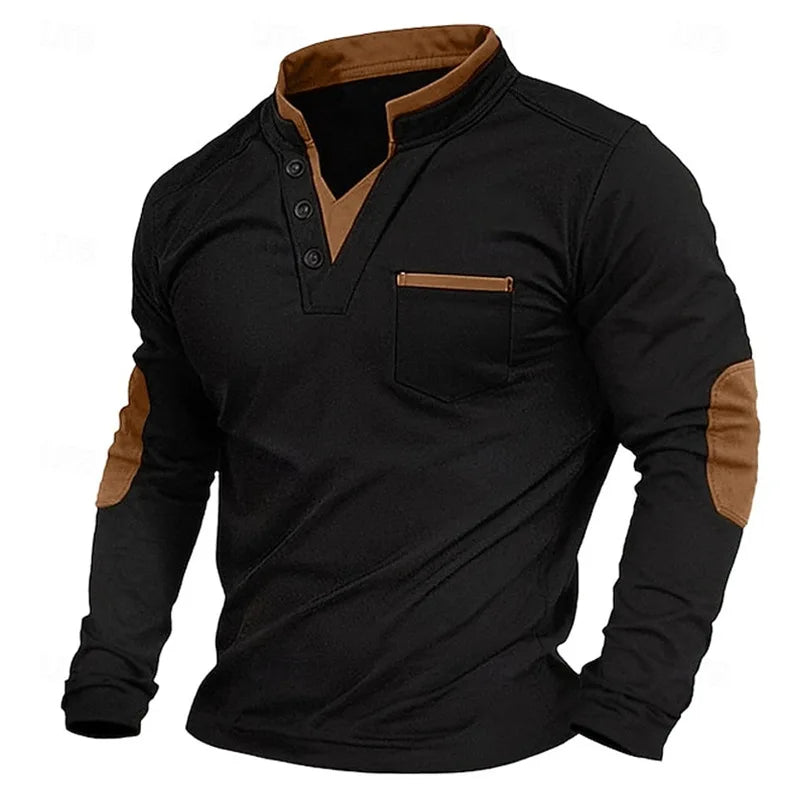 Benn | Herren V-Ausschnitt Sweatshirt
