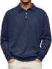 Been | Lässiges Langarm-Poloshirt