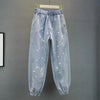Terra | Glitzernde Stretch-Jeans