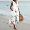 Cavi | Ärmelloses Sommerkleid mit Blumenprint