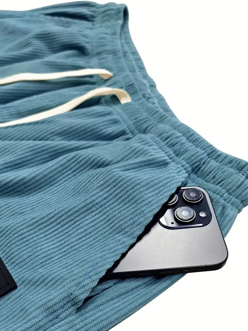 Zennox | Lässige Cordhose mit verstellbarem Bund