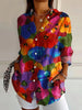 Nika | Bunte Bluse mit verspieltem Print
