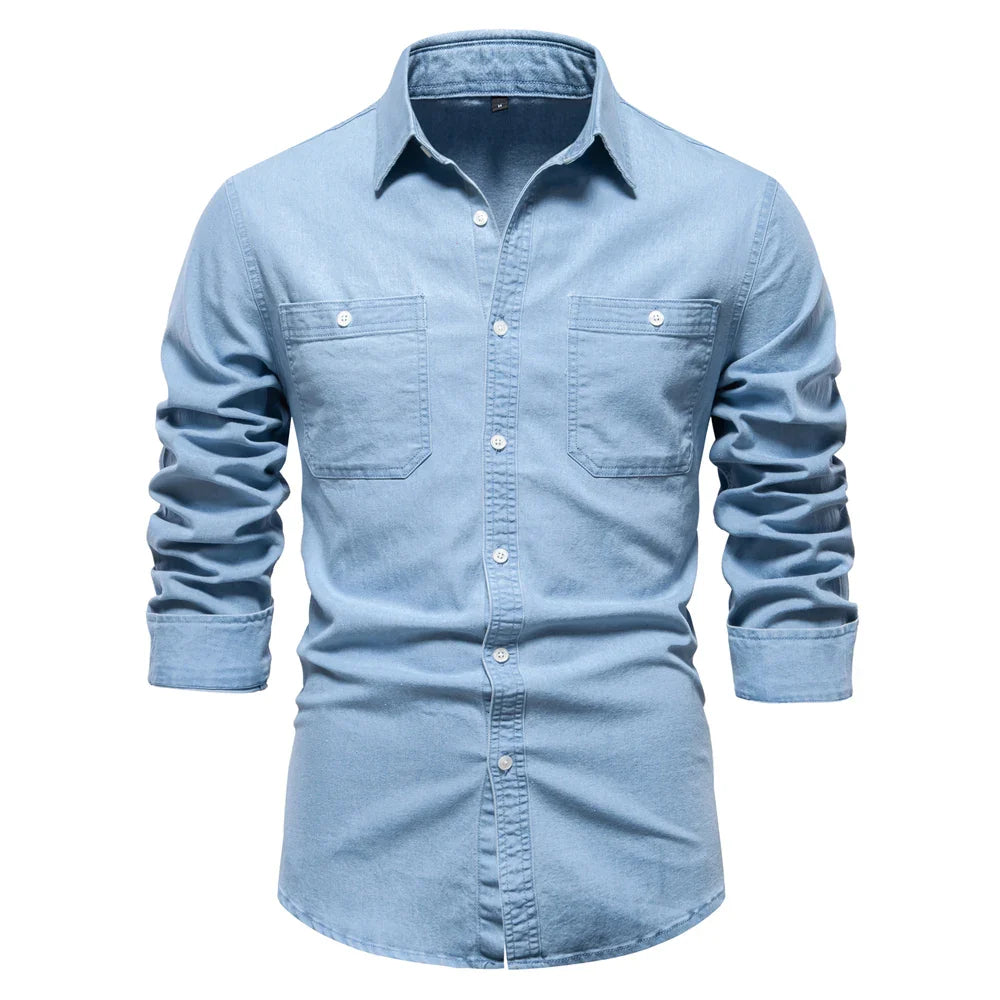 Floyd | Zeitloses Jeanshemd für Herren – robust & stylisch