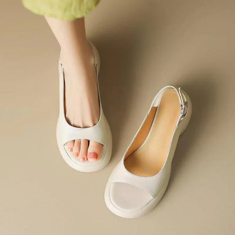Nylah | orthopädische Sandalen mit offener Ferse für den Sommer