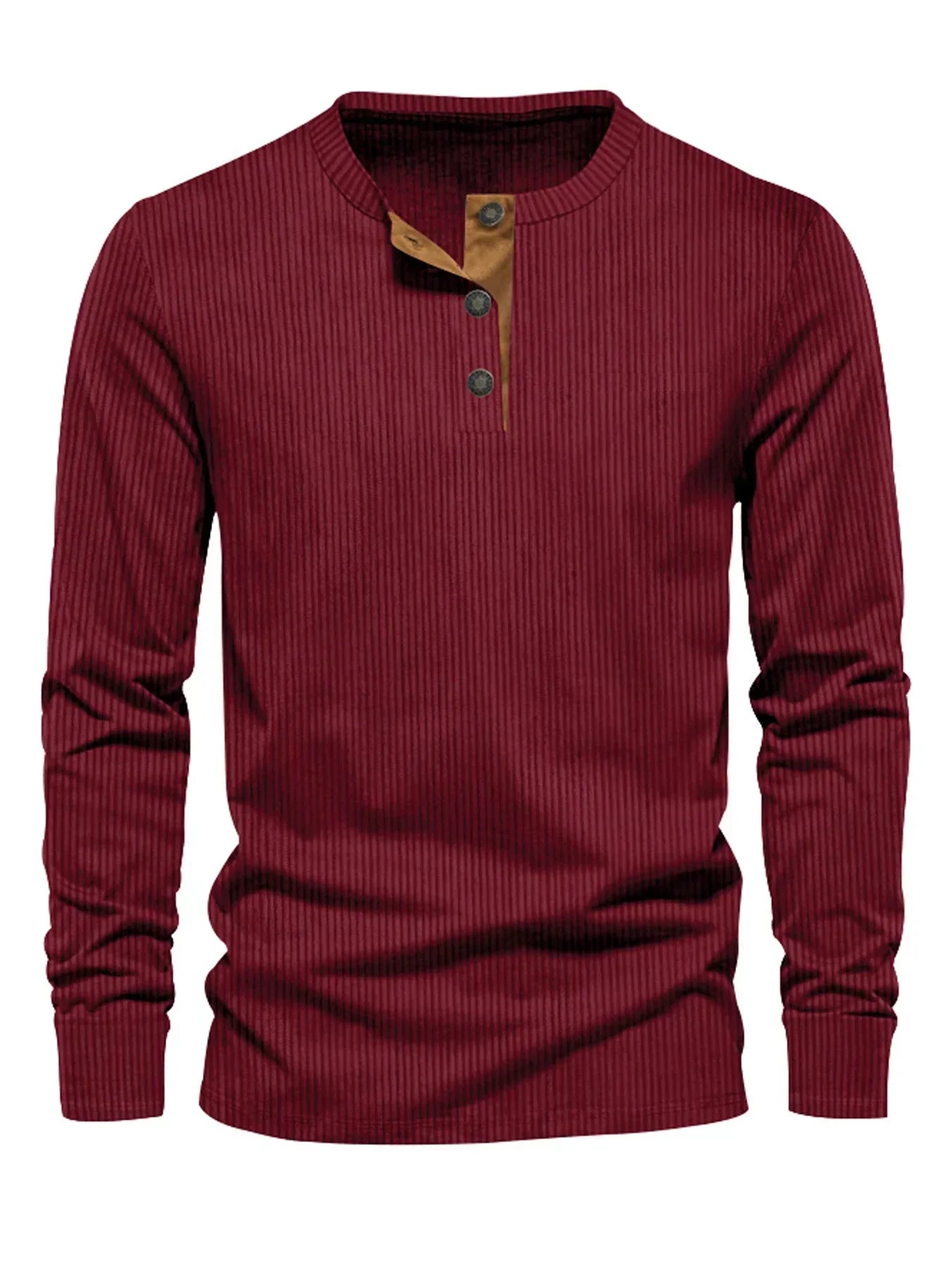Jorge | Gerippter Herren-Casualpullover