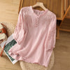 Amelie™ | Schlichte Bluse mit einzigartiger Bestickung