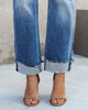 Thelma | Klassische Straight-Leg-Jeans