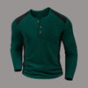 Jovan | Waffelgestreiftes Langarmshirt