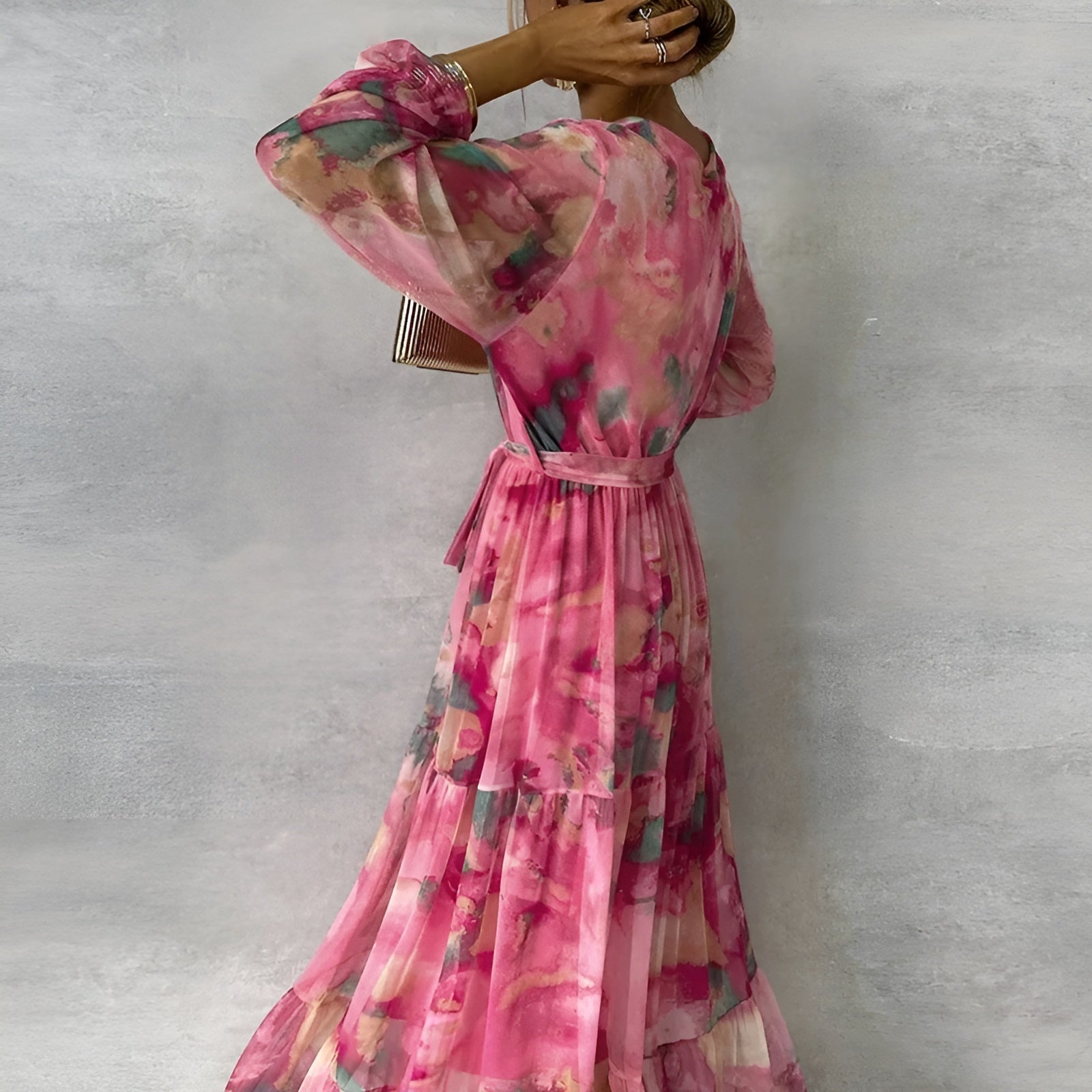 Farly | Elegantes Sommerkleid mit Falten