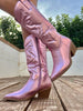 Ariela | Elegante Metallic-Cowboystiefel