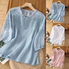 Amelie™ | Schlichte Bluse mit einzigartiger Bestickung
