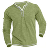 Andrew | Lange Mouw T-shirt met V-hals, stijlvol & comfortabel