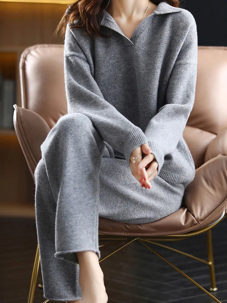 Palena | Strick-Set mit Polokragen