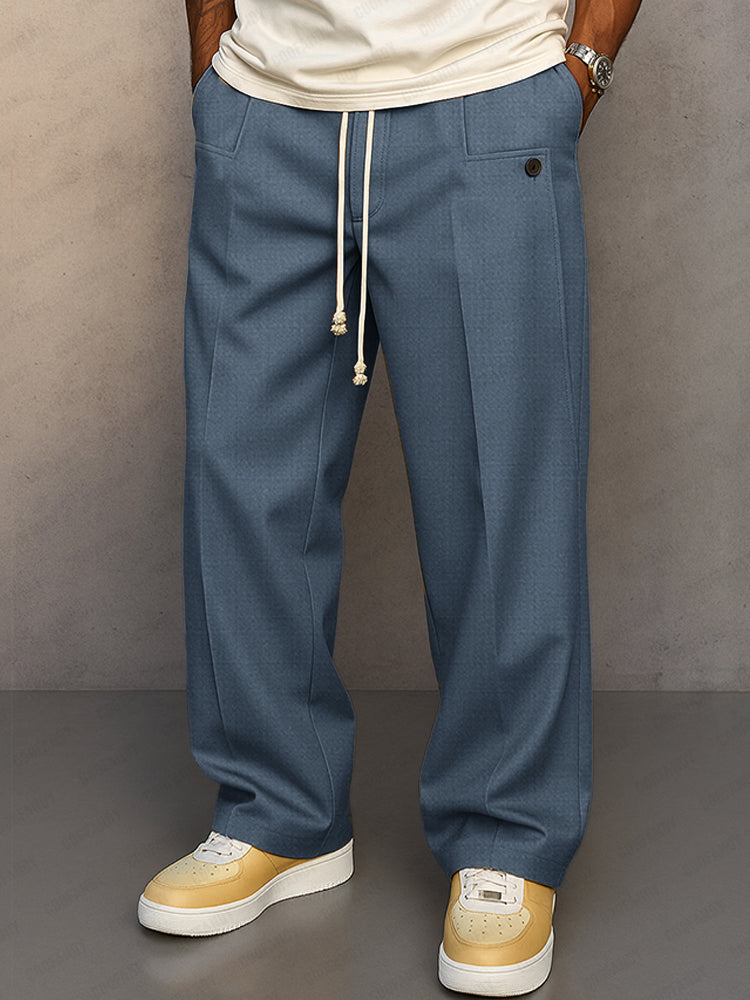 Joel | Bequeme Stadt-Hose mit Kordelzug
