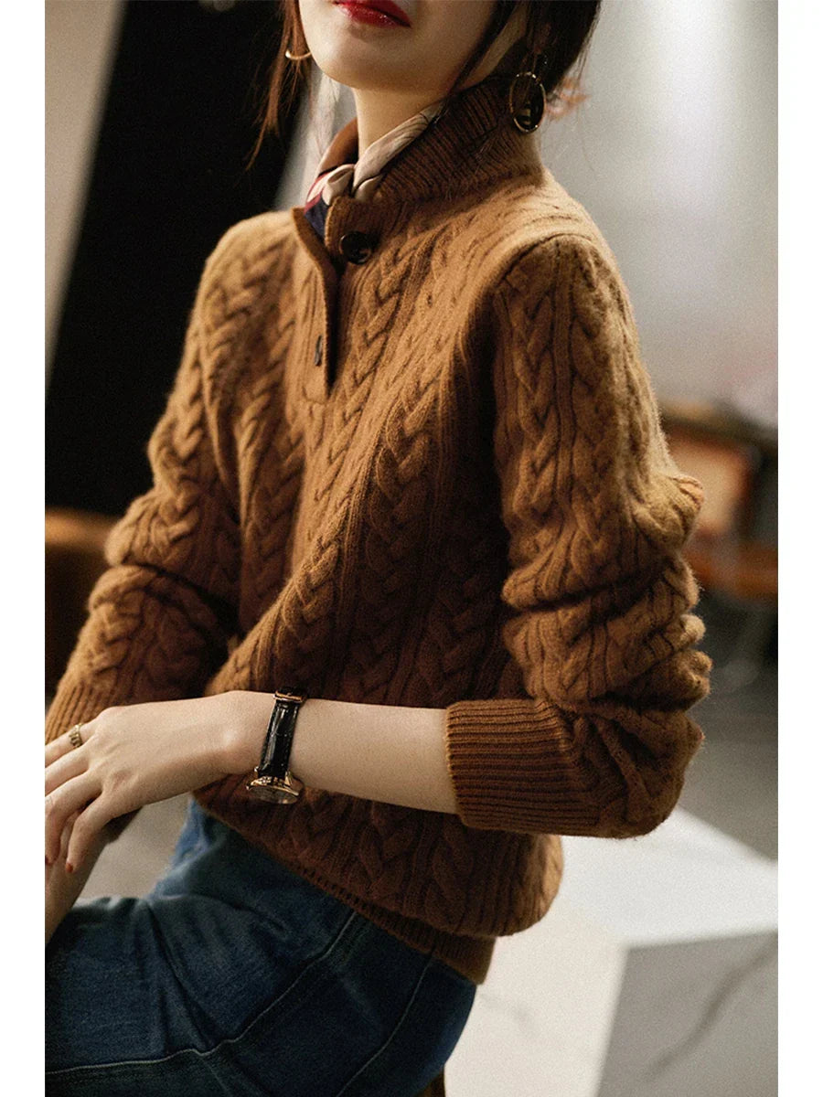 Arliza | Pullover mit Reißverschluss