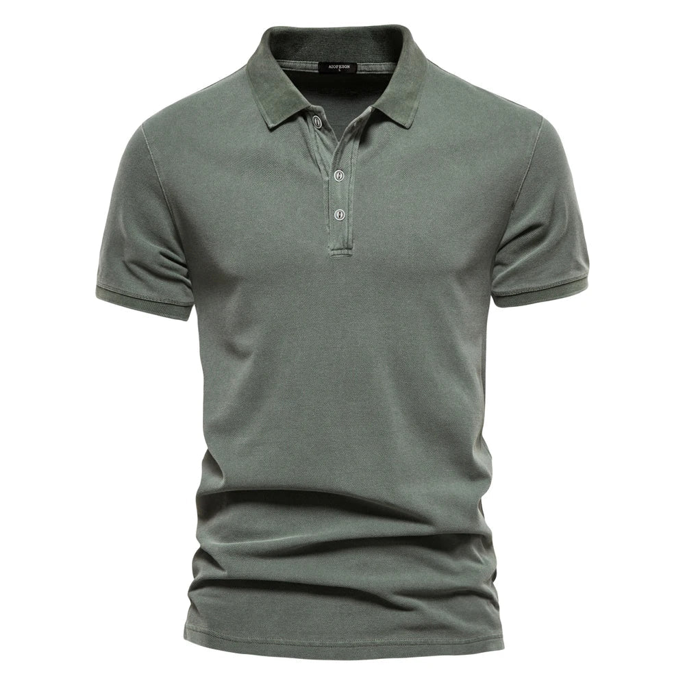 Klein | Lässiges Herren-Poloshirt aus Baumwolle