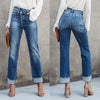 Thelma | Klassische Straight-Leg-Jeans