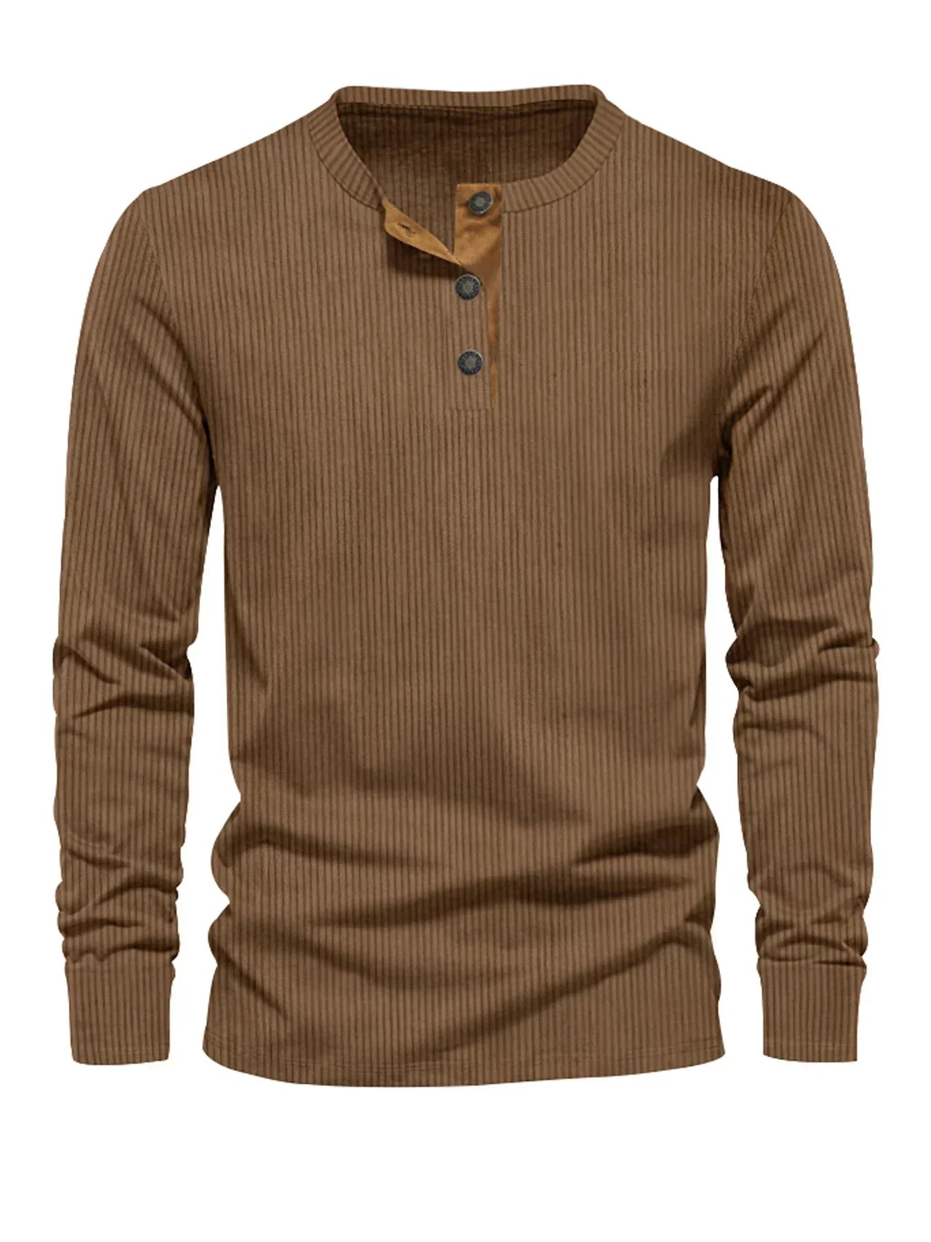 Jorge | Gerippter Herren-Casualpullover
