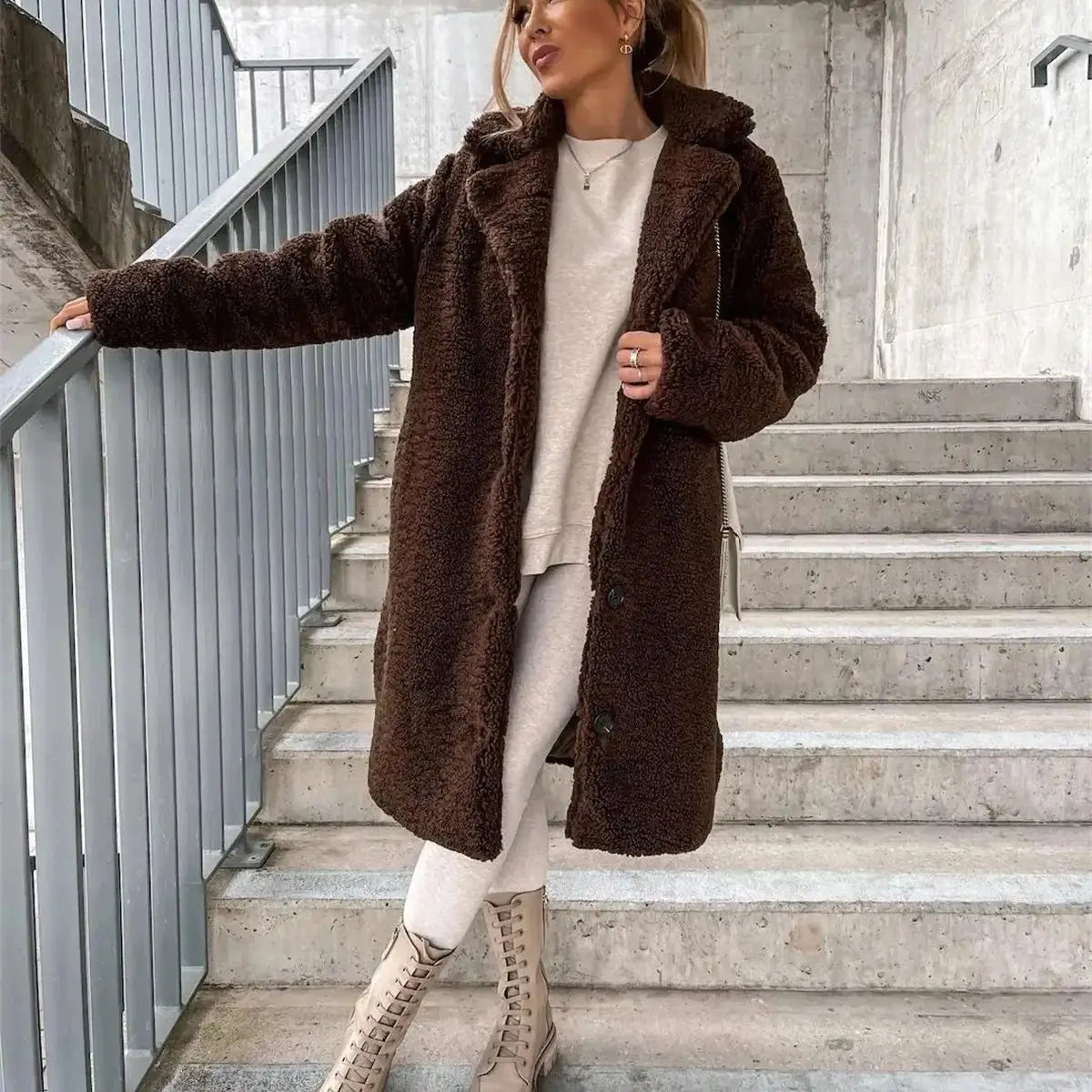 Taylor | Damen-Strickjacke, lang & modisch