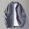 Jeffrey | Gerippte Strickjacke