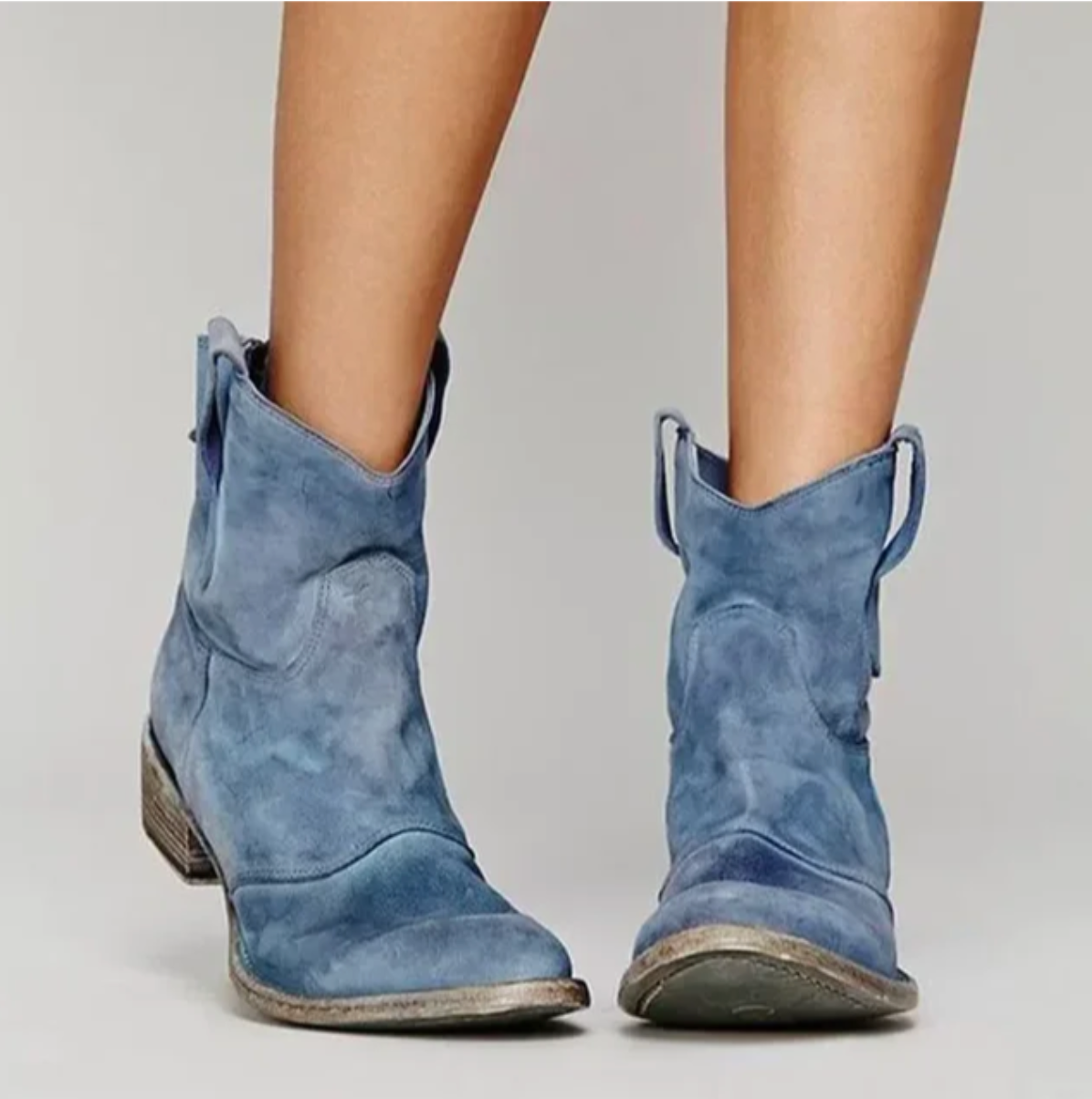 Rizele | Klassische Westernstiefel aus Wildleder
