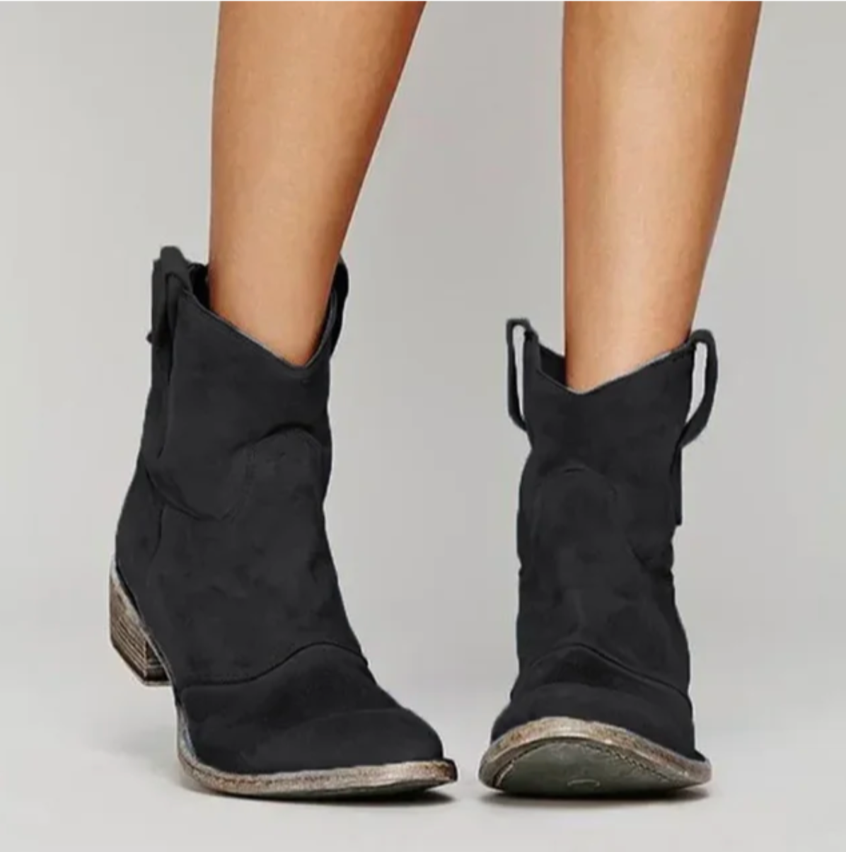 Rizele | Klassische Westernstiefel aus Wildleder
