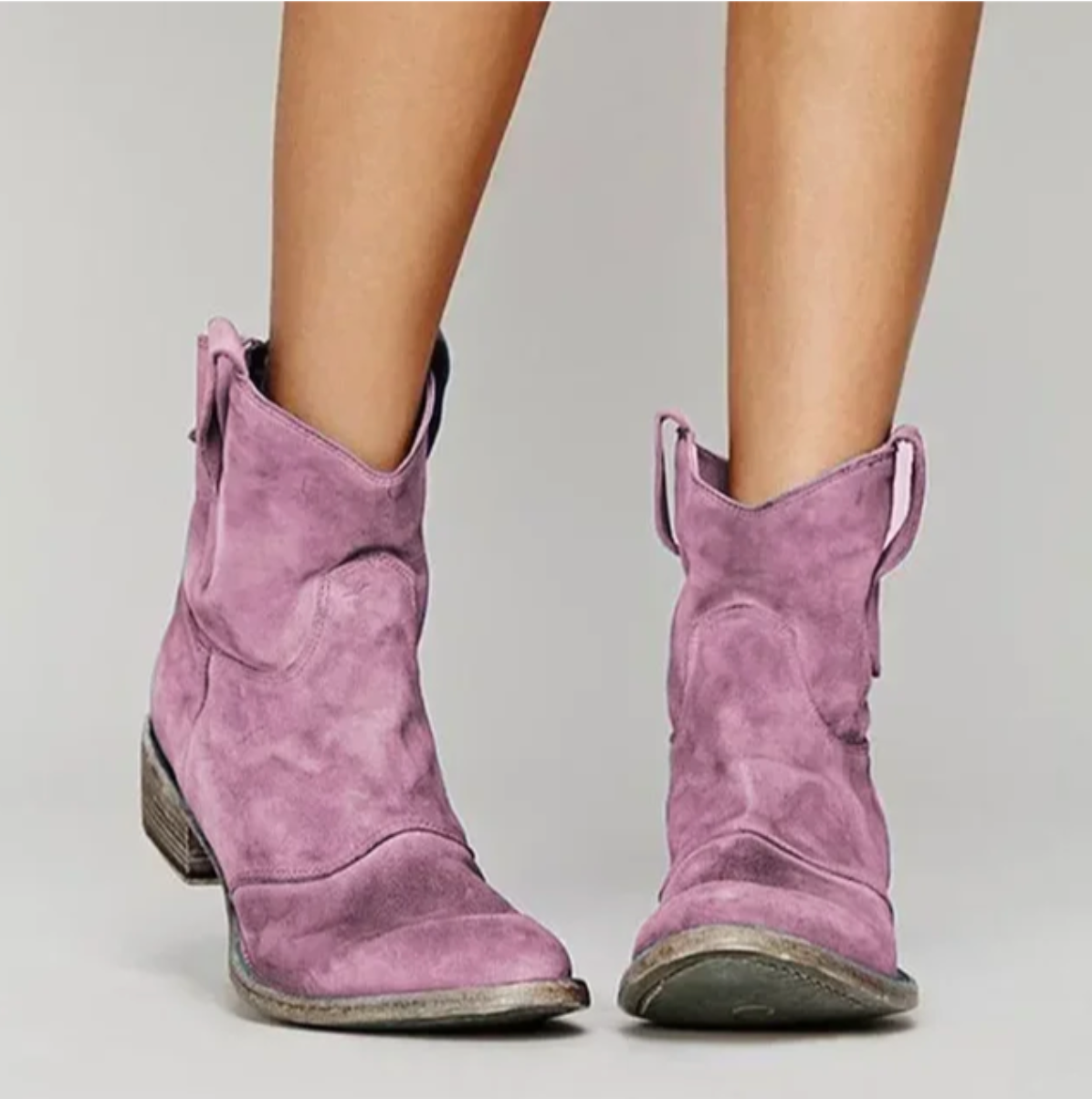 Rizele | Klassische Westernstiefel aus Wildleder