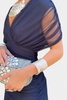 Evelyn | Elegantes Maxikleid mit floralen Details