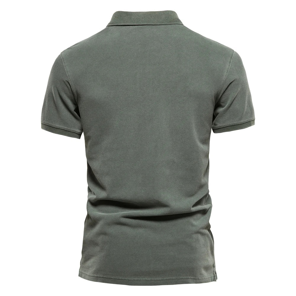 Klein | Lässiges Herren-Poloshirt aus Baumwolle