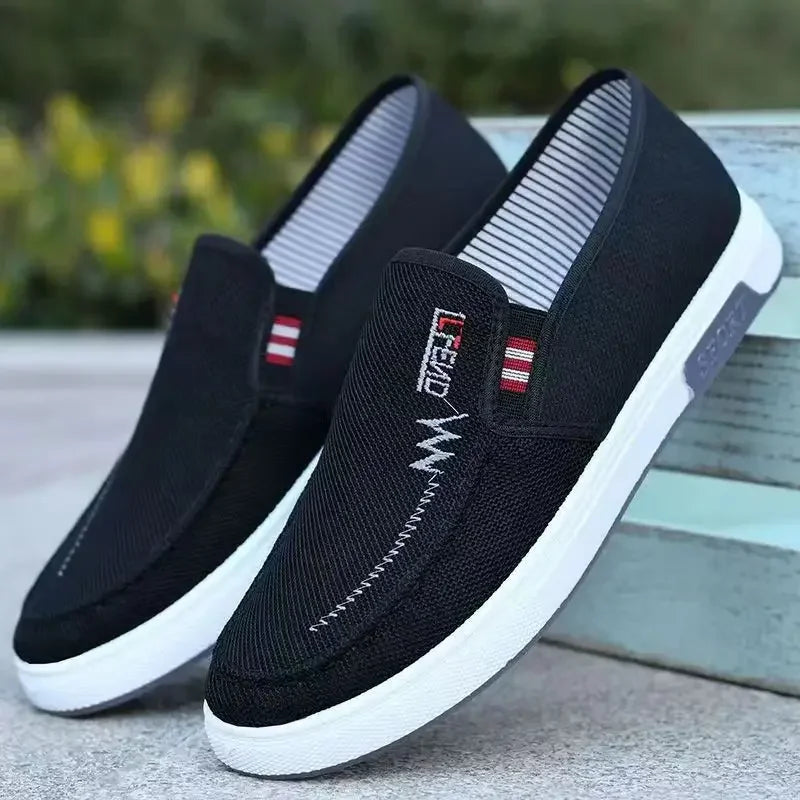 Kristo | Urban Canvas Schuhe mit gestreiftem Innenfutter