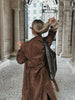 Deseree | Wildleder-Trenchcoat