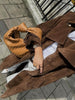Deseree | Wildleder-Trenchcoat