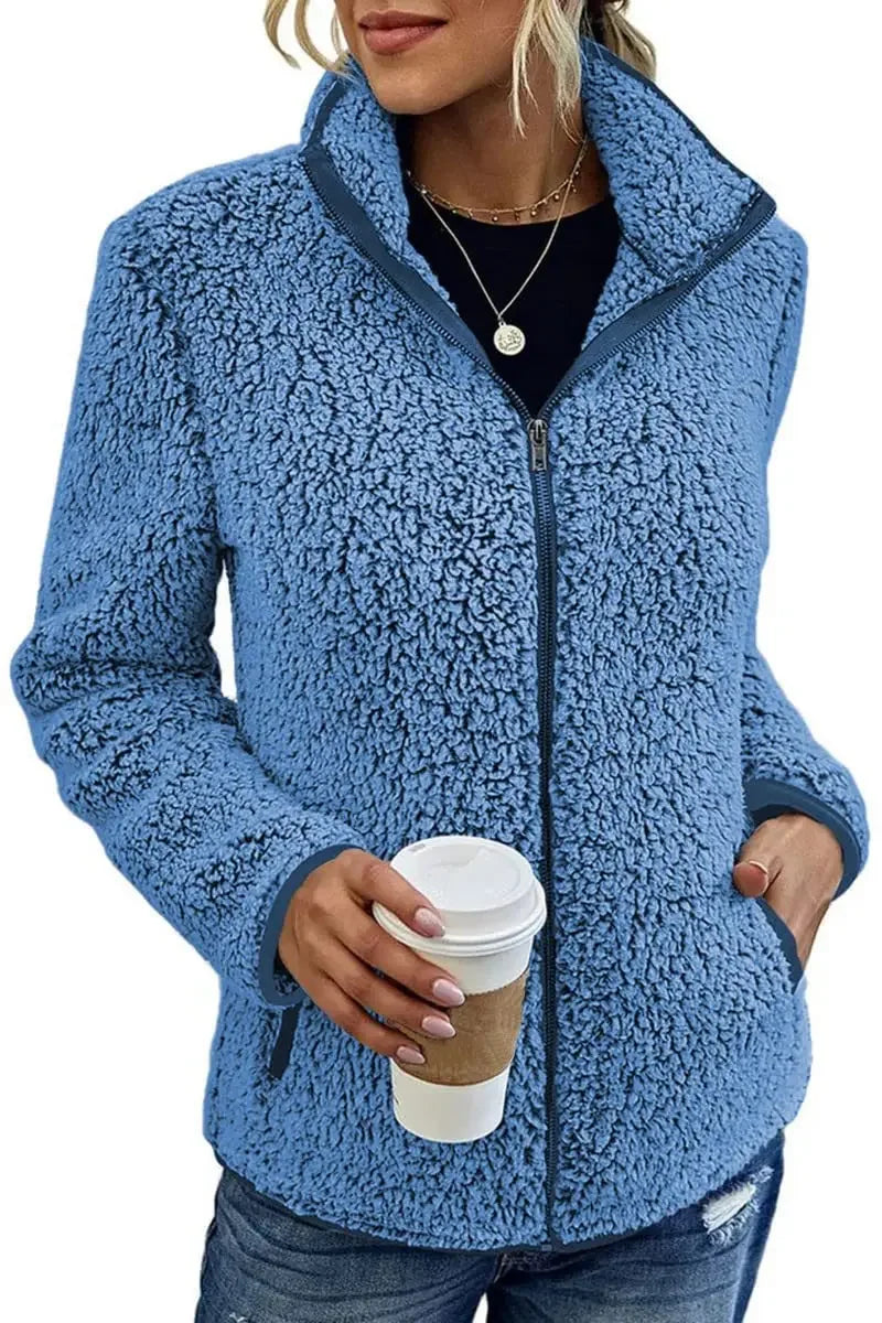 Cassey | Elegante Fleecejacke