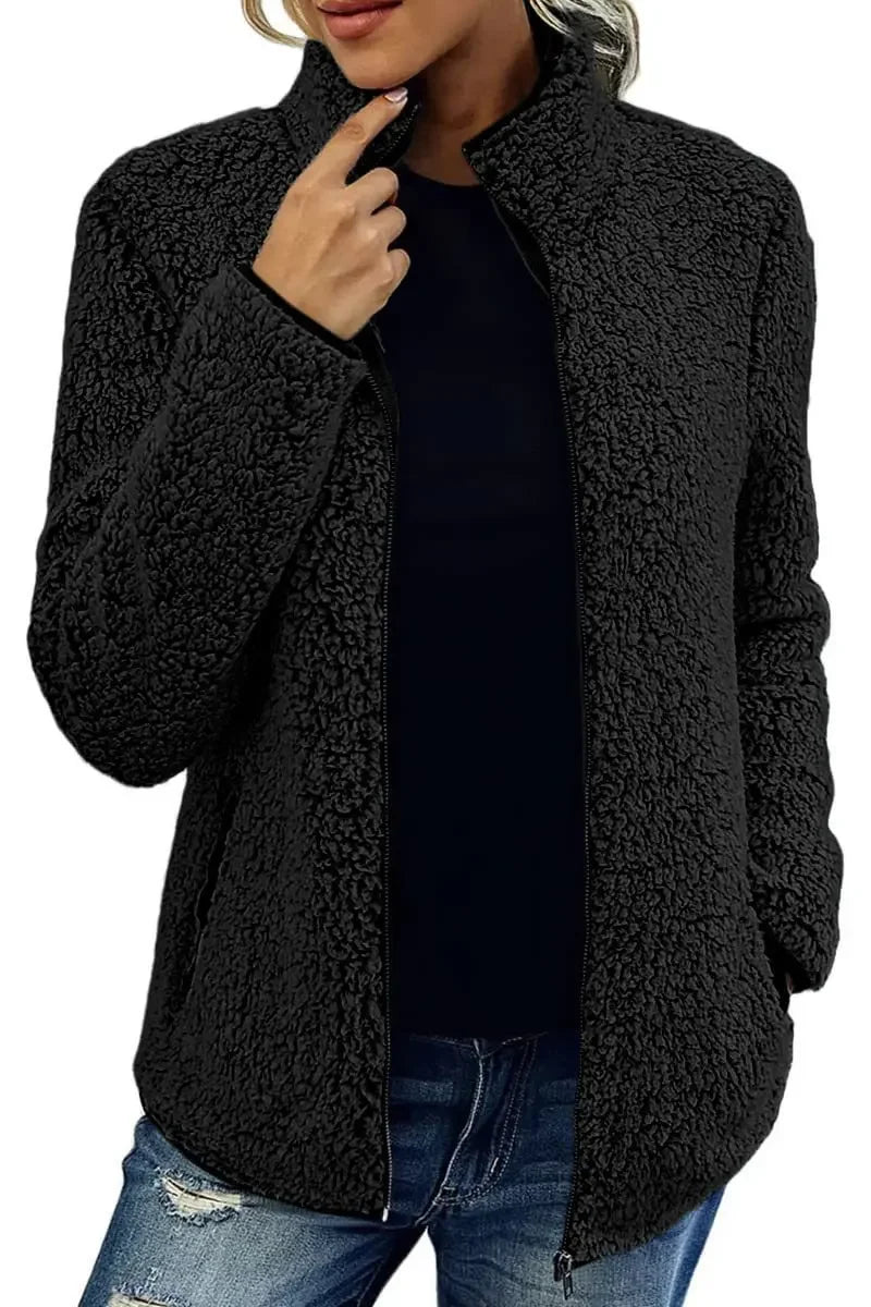 Cassey | Elegante Fleecejacke