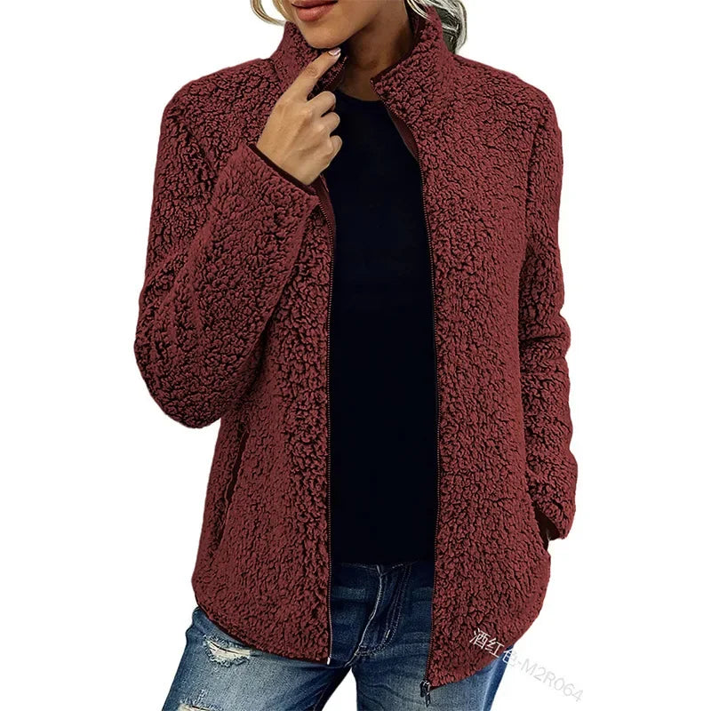 Cassey | Elegante Fleecejacke