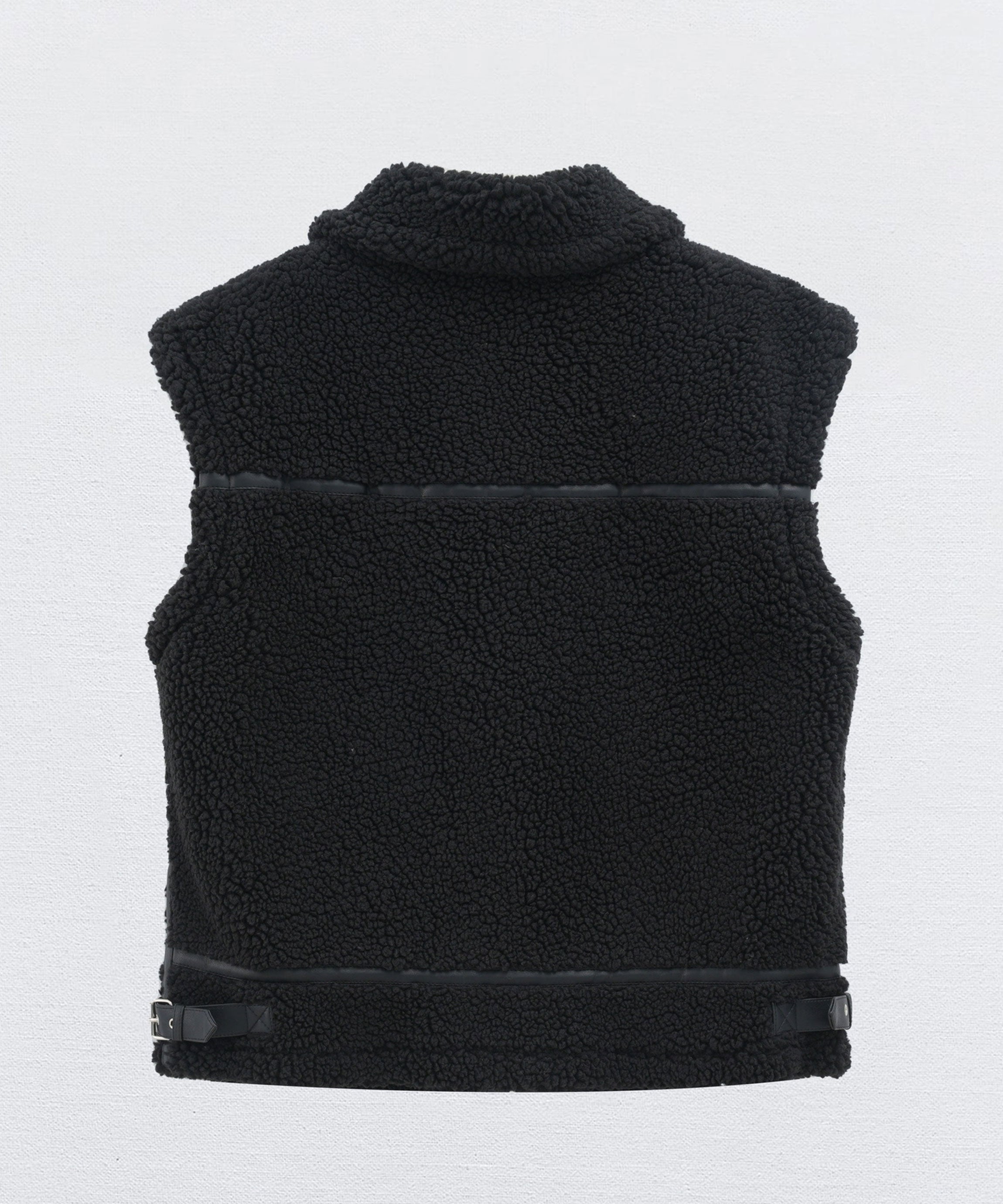 Teddyweste Snow Schwarz