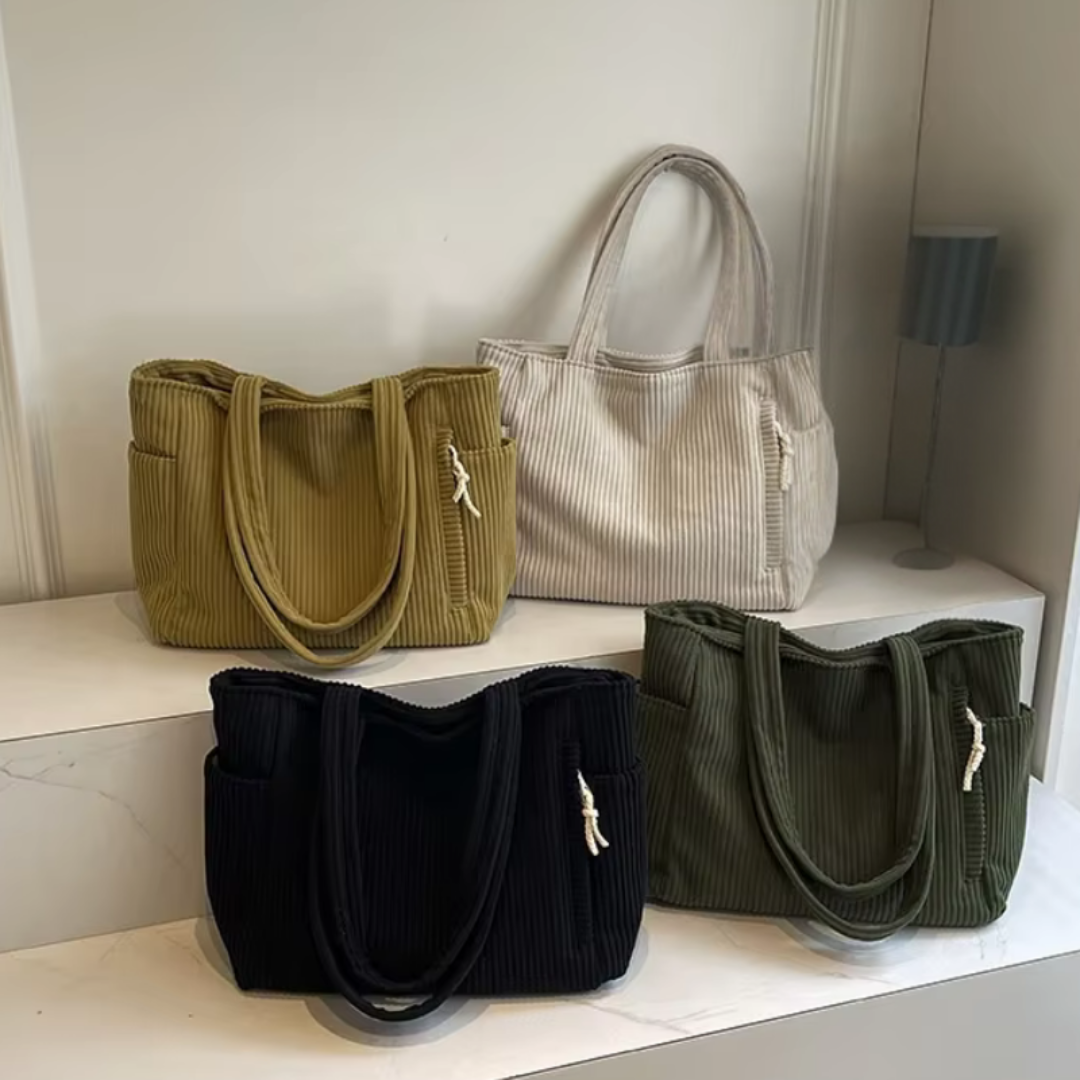 Tracey | Lässige Cordtasche für den Alltag