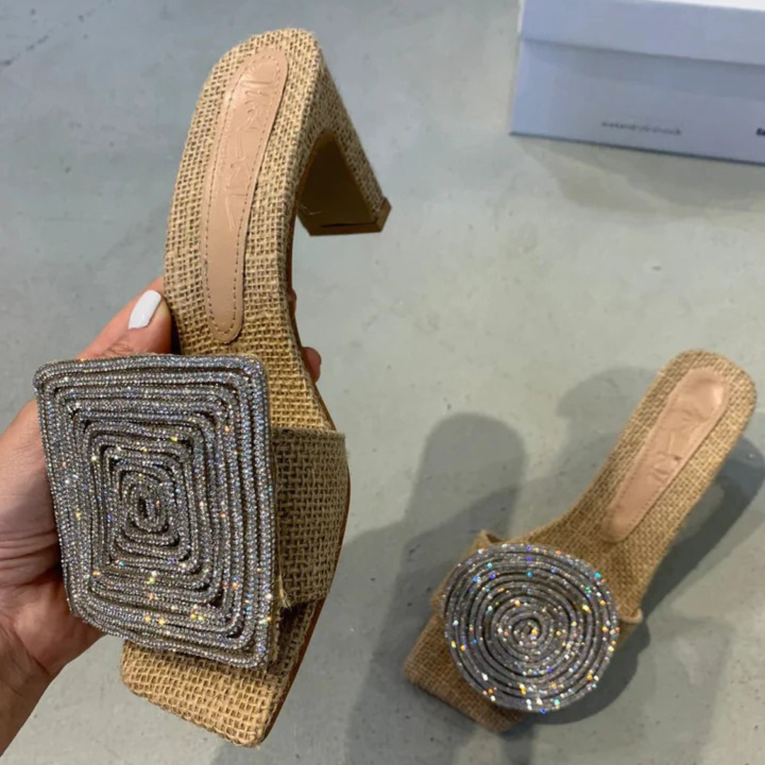 Rizelle | Elegante Sandalen mit Blockabsatz