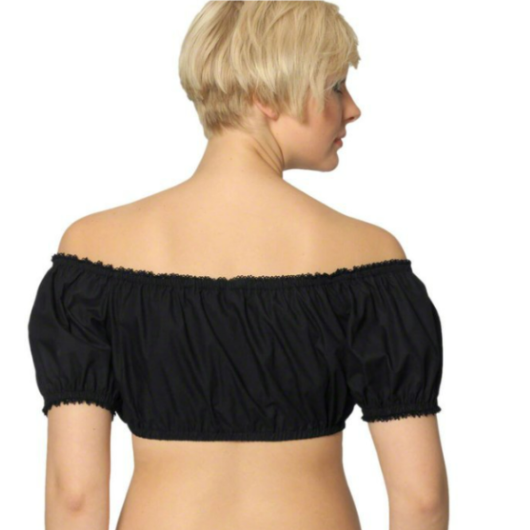 Oktoberfest Dirndlbluse Damen schulterfrei